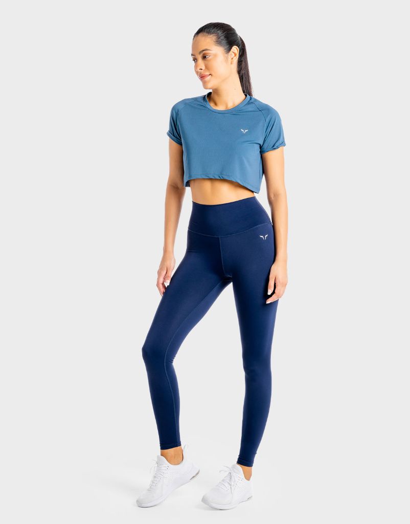 Core Agile Leggings - Navy