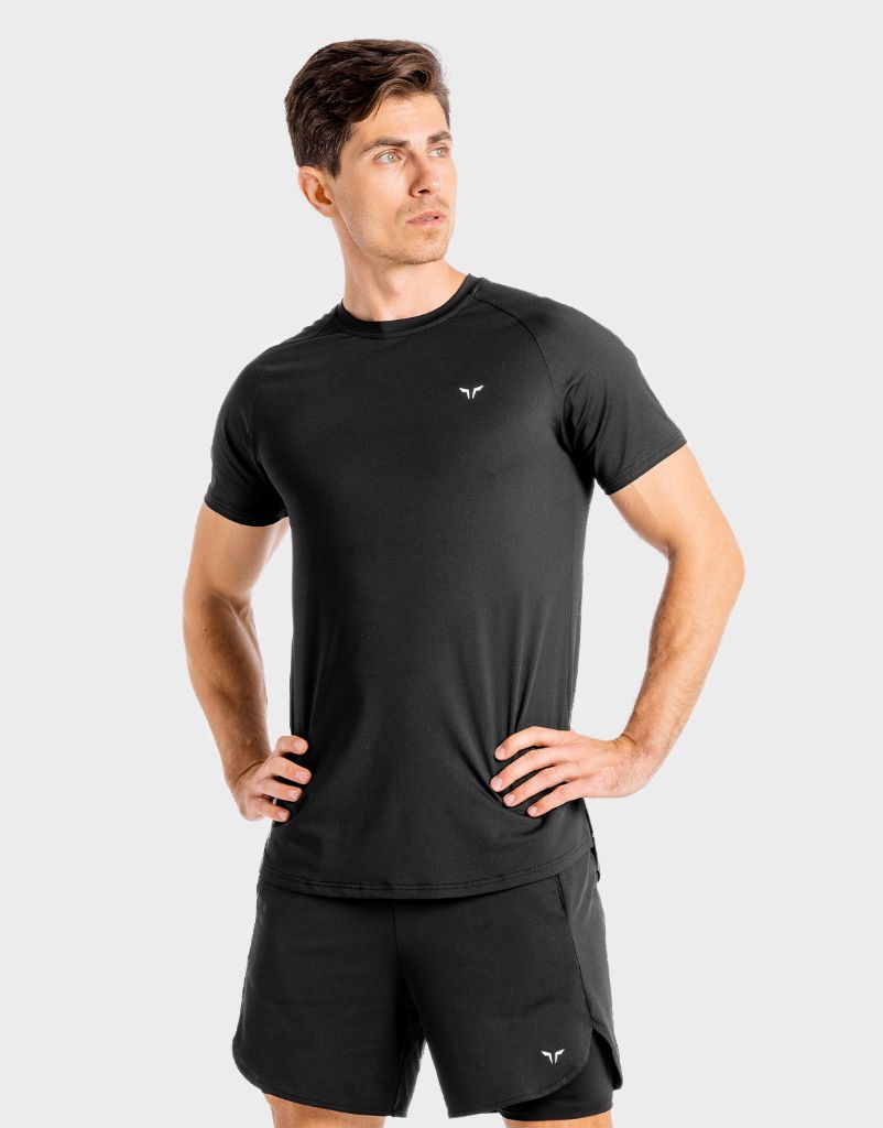 Core Mesh Tee - Onyx