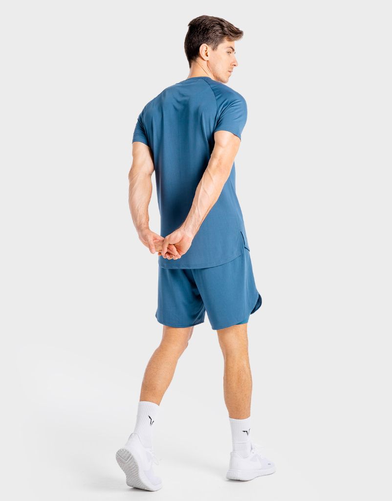 Core Mesh Tee - Slate