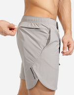 Load image into Gallery viewer, 2-in-1 Dry Tech Shorts - Grey
