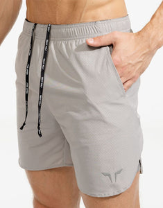 2-in-1 Dry Tech Shorts - Grey