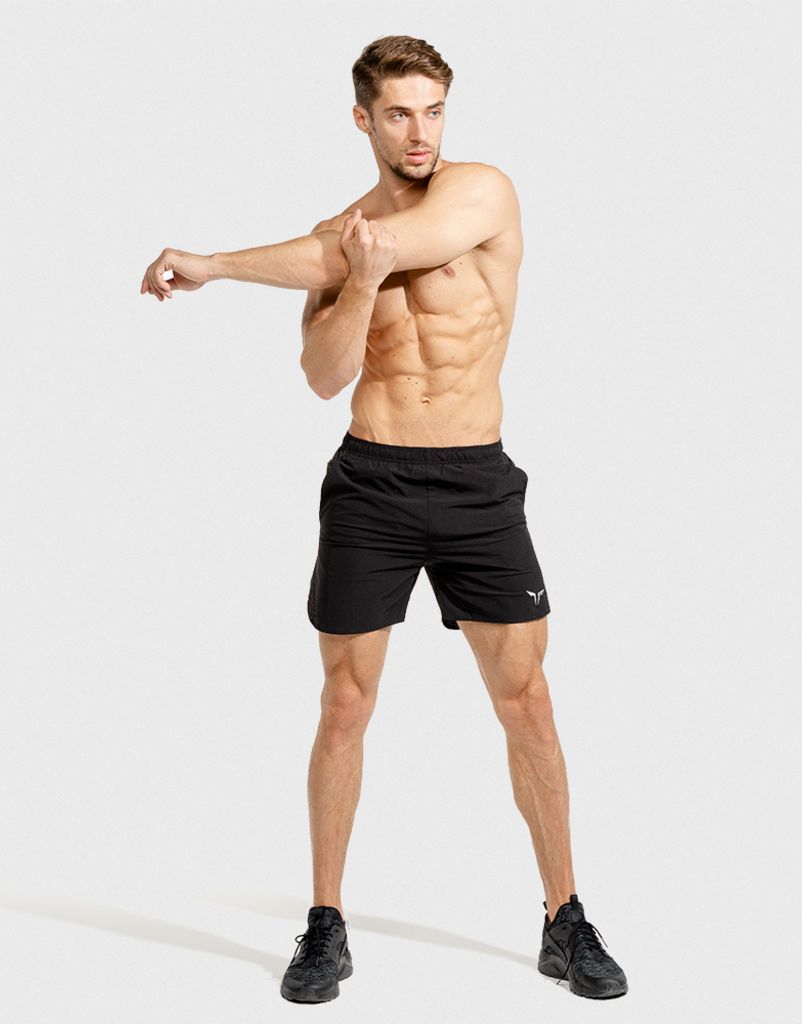 2-in-1 Dry Tech Shorts - Black