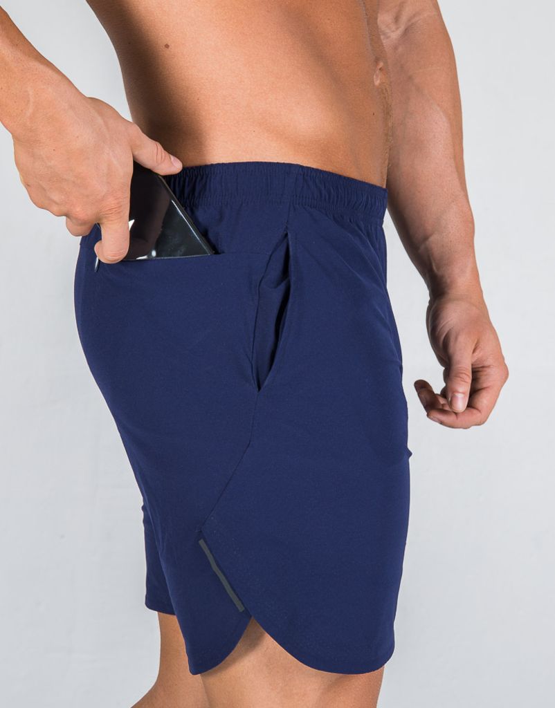 2-in-1 Dry Tech Shorts - Blue