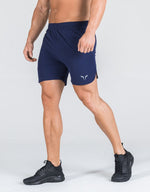 Load image into Gallery viewer, 2-in-1 Dry Tech Shorts - Blue
