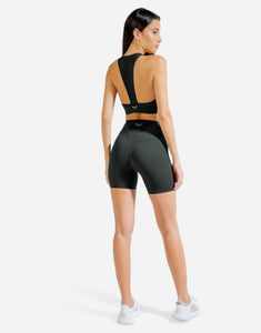 Limitless Plush Cycling Shorts - Petrol Blue
