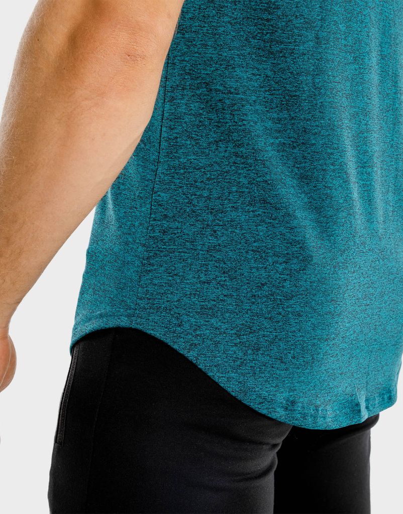 Melange Tee - Teal