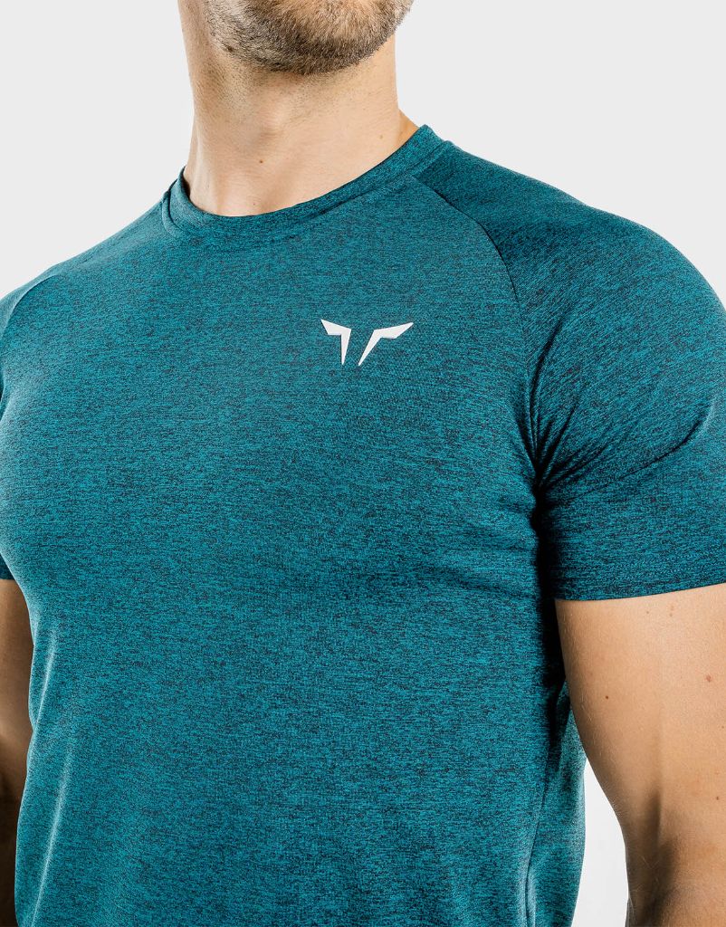Melange Tee - Teal