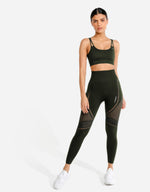 Load image into Gallery viewer, Meta Seamless Leggings - Khaki
