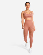 Load image into Gallery viewer, Meta Seamless Leggings - Rose Gold
